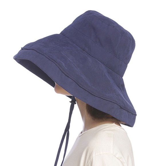 Womens Sun Summer UV Protection Floppy Bucket Hat - Picture 5 of 7